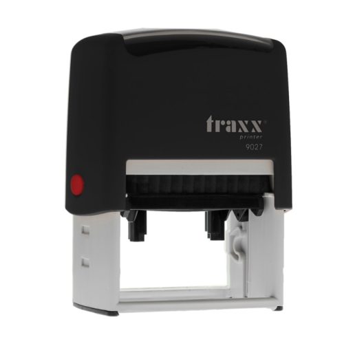 Automata fekete TRAXX  9027 bélyegző egyedi lenyomattal