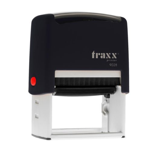 Automata fekete TRAXX  9028 bélyegző egyedi lenyomattal