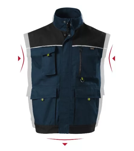 Munkamellény férfi Ranger W54 tengerészkék 44/46 méret