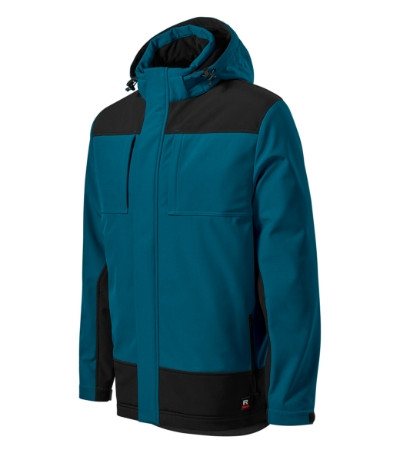 Téli softshell kabát férfi Vertex W55 petrol kék S méret