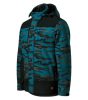 Téli softshell kabát férfi Vertex Camo W56 camouflage petrol S méret
