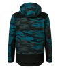 Vertex Camo téli softshell kabát férfi camouflage petrol S