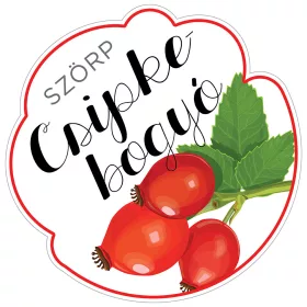 Szörp cimke Csipkebogyó 5 db/csomag