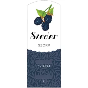 Szörp cimke Szeder hosszú 5 db/csomag