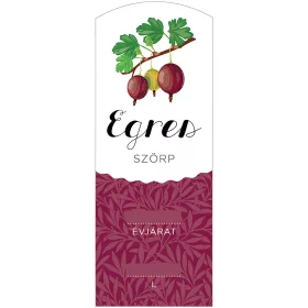 Szörp cimke Egres hosszú 5 db/csomag