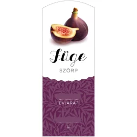 Szörp cimke Füge hosszú 5 db/csomag