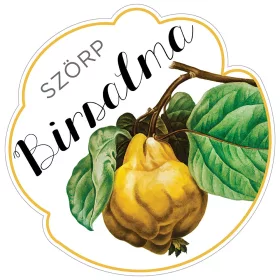 Szörp cimke Birsalma 5 db/csomag