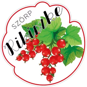 Szörp cimke Ribiszke 5 db/csomag