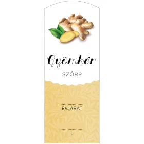 Szörp cimke Gyömbér hosszú 5 db/csomag