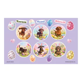 Öntapadós tacsi húsvét matrica csomag