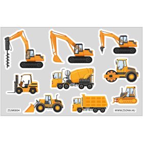 Vasalható jármű matrica csomag V4