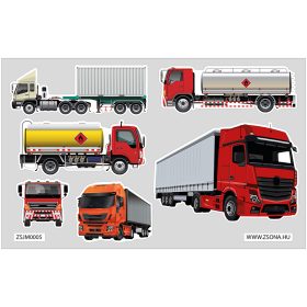 Vasalható jármű matrica csomag V5