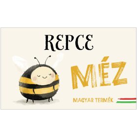 Repceméz öntapadós cimke 5 db/csomag