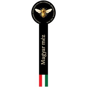 Mézesüveg zárszalag-fekete