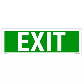 Exit Öntapadós matrica 300x100 mm