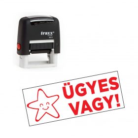 Motivációs bélyegző ÜGYES VAGY! lenyomattal