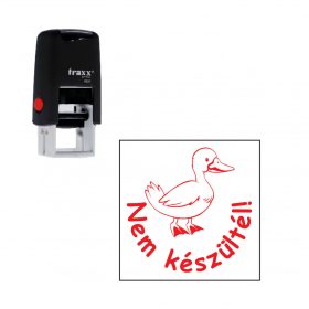 Motivációs bélyegző NEM KÉSZÜLTÉL! lenyomattal