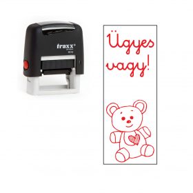 Motivációs bélyegző ÜGYES VAGY! lenyomattal