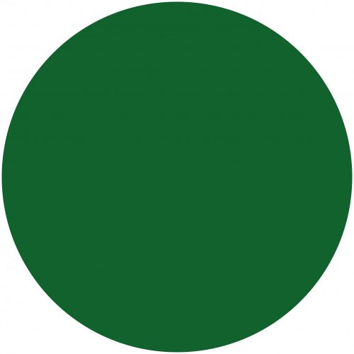 Öntapadós kör matrica Zöld