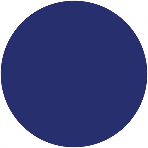 Öntapadós kör matrica Kék