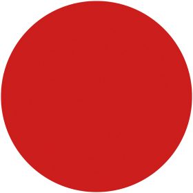 Öntapadós Fényvisszaverő kör matrica Piros