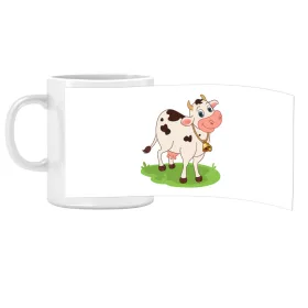 Porcelán bögre Ovis jellel Boci mintával