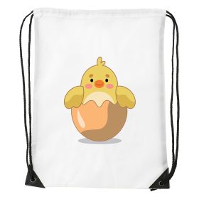 Tornazsák Ovis jellel Csibe mintával