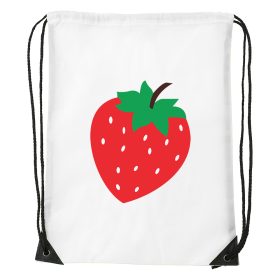 Tornazsák Ovis jellel Eper mintával