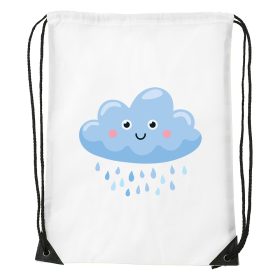 Tornazsák Ovis jellel Felhő mintával