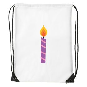 Tornazsák Ovis jellel Gyertya mintával