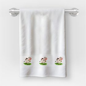   Osuška v rozmere 30x50 cm s nápisom škôlka so vzorom Boci