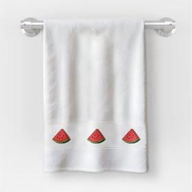   Osuška v rozmere 30x50 cm s nápisom materská škola so vzorom Melón