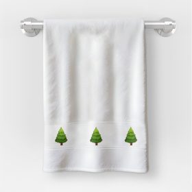   Osuška v rozmere 30x50 cm s nápisom materská škola so vzorom Borovice