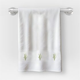   Uterák v rozmere 30x50 cm s nápisom materská škola a vzorom snehových kvetov