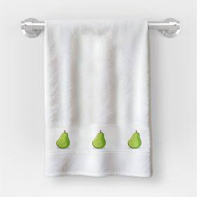 Uterák v rozmere 30x50 cm s nápisom MŠ so vzorom Hruška