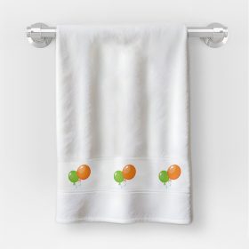   Uterák v rozmere 30x50 cm s nápisom materská škola so vzorom balónov