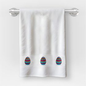   Osuška v rozmere 30x50 cm s nápisom materská škola so vzorom mužského vajíčka