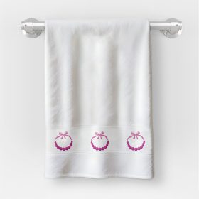   Osuška v rozmere 30x50 cm s nápisom materská škola so vzorom náhrdelníka