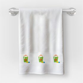   Uterák v rozmere 30x50 cm s nápisom materská škola so vzorom vedierka