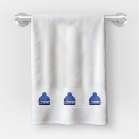   Osuška v rozmere 30x50 cm s nápisom materská škola so vzorom čiapky