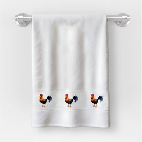   Uterák v rozmere 30x50 cm s nápisom materská škola so vzorom Kohút