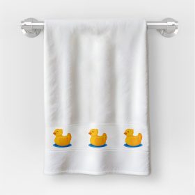   Osuška v rozmere 30x50 cm s nápisom materská škola so vzorom Kačička