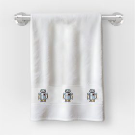   Uterák v rozmere 30x50 cm s nápisom materská škola so vzorom Robot