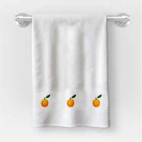   Osuška v rozmere 30x50 cm s nápisom materská škola so vzorom Broskyne