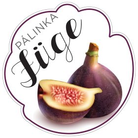 Pálinkás cimke Kicsi Füge 5 db/csomag