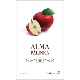 Pálinkás cimke ECO Alma 5 db/csomag