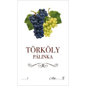 Pálinkás cimke ECO Törköly 5 db/csomag