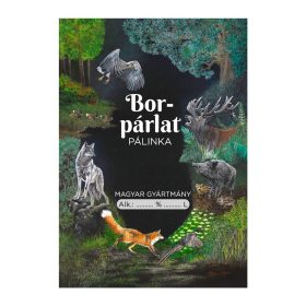 Pálinkás cimke Vadász Borpárlat 5 db/csomag