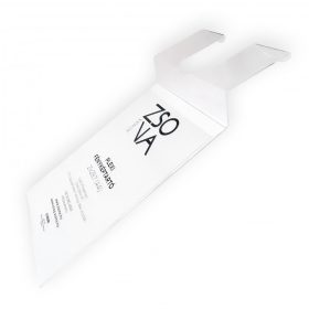 Plexi ártábla autóba A4 méretben álló formátum