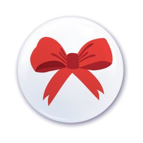 Nápis do škôlky na skriňu so vzorom mašličky